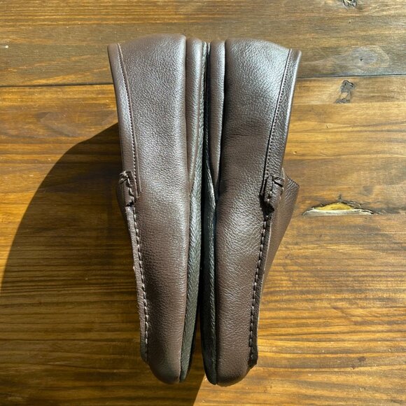 Florsheim Loafers Size 11.5 Mens Grafton Brown Leather Driver Slip On Shoes NIB main image 4